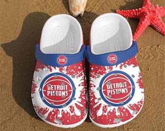 Detroit Pistons Crocs Crocband Clog Clog Comfortable For Mens And Womens Classic Clog Water Shoes Detroit Pistons Crocs Crocband Clog Clog Comfortable For Mens And Womens Classic Clog Water Shoes