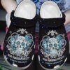 Diabetes Personalized Clog Custom Crocs Comfortablefashion Style Comfortable For Women Men Kid Print 3D Diabetes Awareness Skull