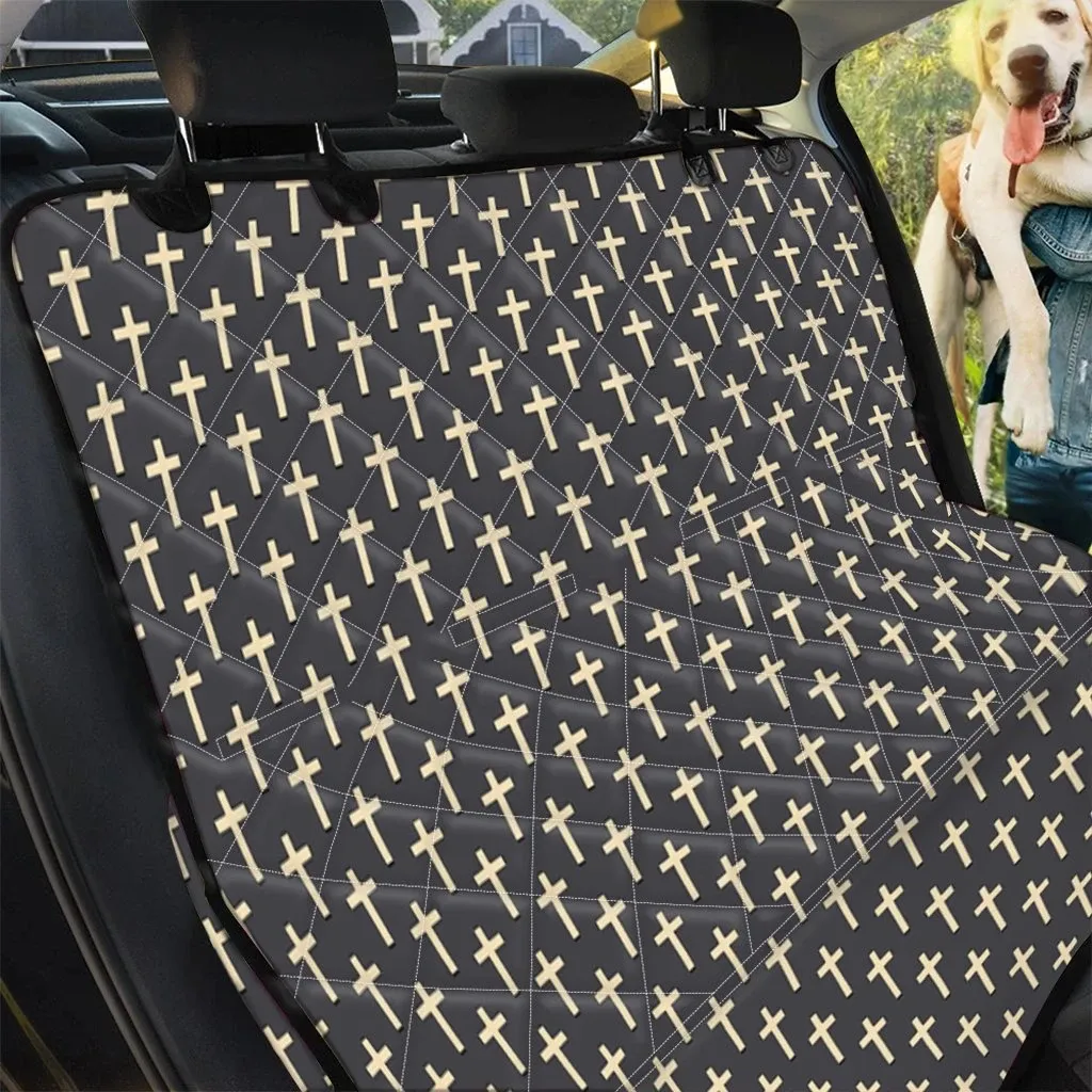 Dim Gray Background Christian Cross Car Back Seat Cover Dog Car Seat Covers - 9e2bd1d0bf55 Dim Gray Background Christian Cross Car Back Seat Cover Dog Car Seat Covers - 9e2bd1d0bf55
