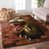Dinasour Break Wall Rug Sport Decor Gift Floor Decor Living Room Carpet Rug Area Rug - 816dfc00a69e