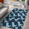 Dino Cartoon Dinosaur Rug Sport Decor Gift Floor Decor Living Room Carpet Rug Area Rug - e9f847fbfa29