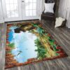 Dinosaur 1 Rug Sport Decor Gift Floor Decor Living Room Carpet Rug Area Rug - cfb2d64d89cb