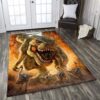 Dinosaur Hunting 1 Rug Sport Decor Gift Floor Decor Living Room Carpet Rug Area Rug - fb179dad7257