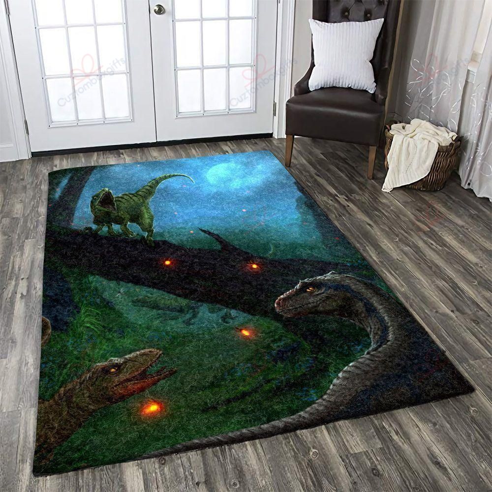 Dinosaur In Night Rug Sport Decor Gift Floor Decor Living Room Carpet Rug Area Rug - 85793d1de33b Dinosaur In Night Rug Sport Decor Gift Floor Decor Living Room Carpet Rug Area Rug - 85793d1de33b