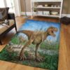 Dinosaur In The Forest Rug Sport Decor Gift Floor Decor Living Room Carpet Rug Area Rug - 6db028249740