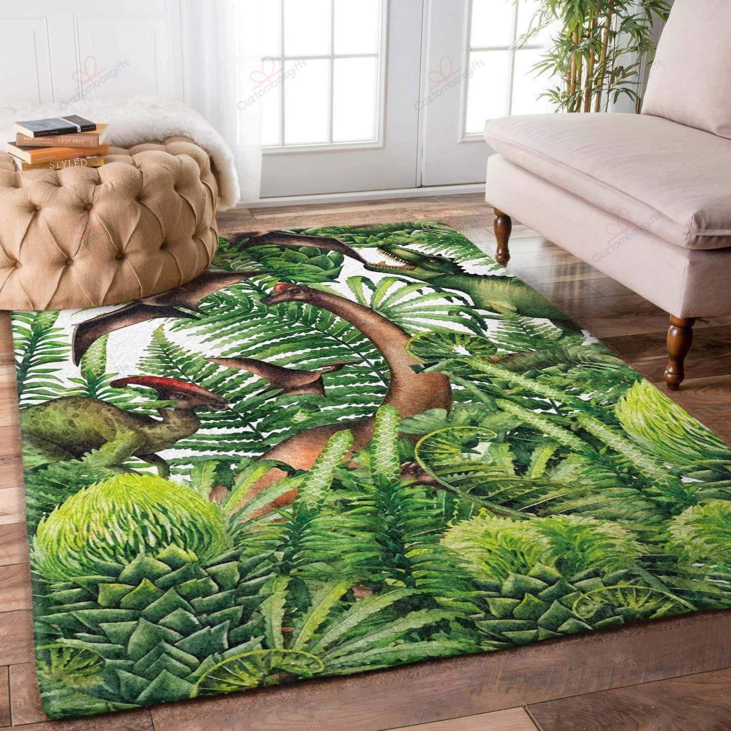Dinosaur In Virgin Forest 1 Rug Sport Decor Gift Floor Decor Living Room Carpet Rug Area Rug - 41df2f6c1177 Dinosaur In Virgin Forest 1 Rug Sport Decor Gift Floor Decor Living Room Carpet Rug Area Rug - 41df2f6c1177