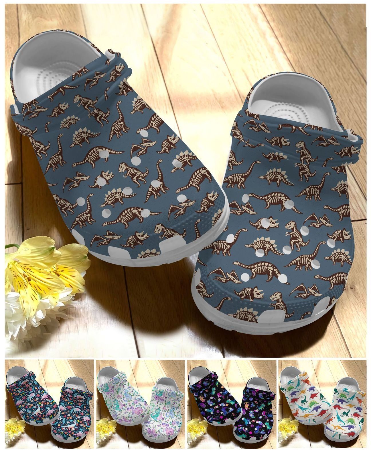 Dinosaur Personalize Clog Custom Crocs Fashionstyle Comfortable For Women Men Kid Print 3D Dinosaur World Dinosaur Personalize Clog Custom Crocs Fashionstyle Comfortable For Women Men Kid Print 3D Dinosaur World