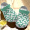 Dinosaur Personalize Clog Custom Crocs Fashionstyle Comfortable For Women Men Kid Print 3D Green T-Rex