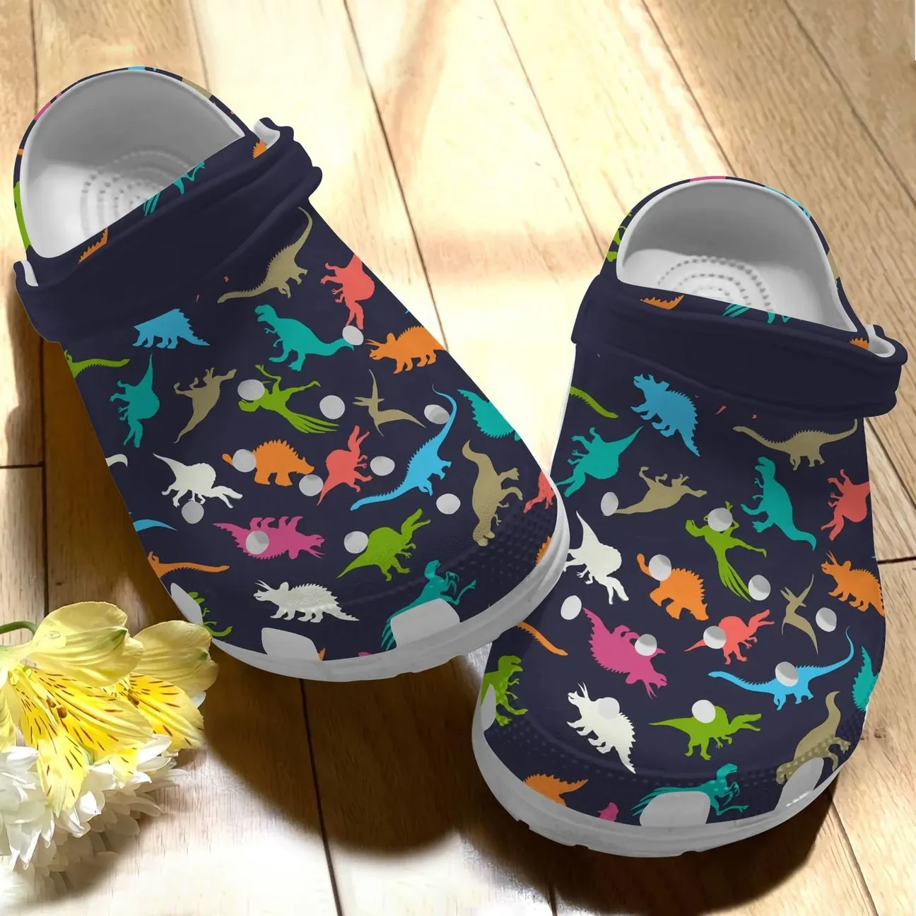 Dinosaur Personalize Clog Custom Crocs Fashionstyle Comfortable For Women Men Kid Print 3D Just Cute Dinosaur Personalize Clog Custom Crocs Fashionstyle Comfortable For Women Men Kid Print 3D Just Cute