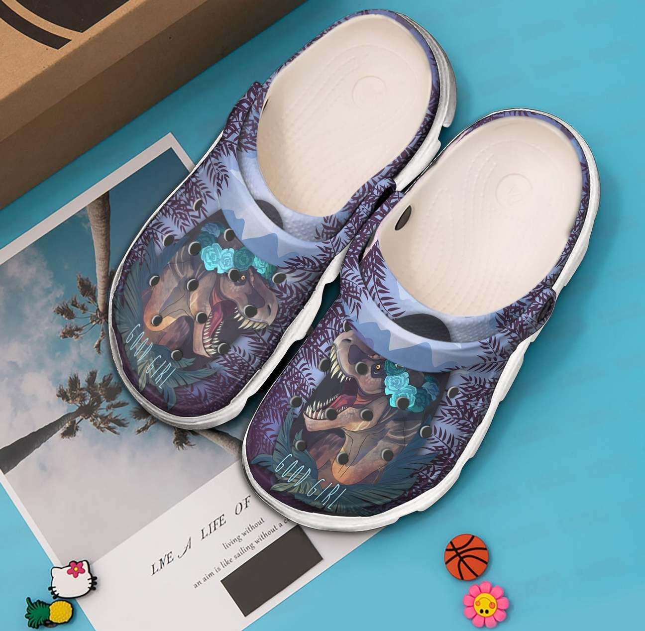 Dinosaur Personalized Clog Custom Crocs Comfortablefashion Style Comfortable For Women Men Kid Print 3D Good Girl Dinosaur Personalized Clog Custom Crocs Comfortablefashion Style Comfortable For Women Men Kid Print 3D Good Girl