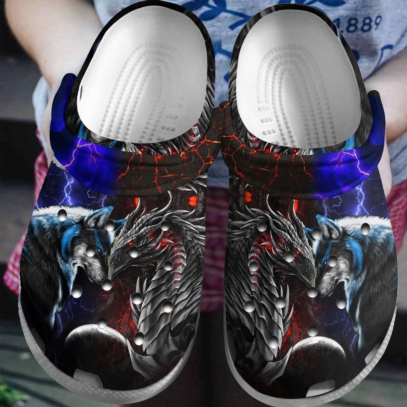 Dinosaur Personalized Clog Custom Crocs Comfortablefashion Style Comfortable For Women Men Kid Print 3D Trick Or Treat Dinosaur Personalized Clog Custom Crocs Comfortablefashion Style Comfortable For Women Men Kid Print 3D Trick Or Treat