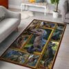 Dinosaur Ugly Rug Sport Decor Gift Floor Decor Living Room Carpet Rug Area Rug - 8c4f37345bf3