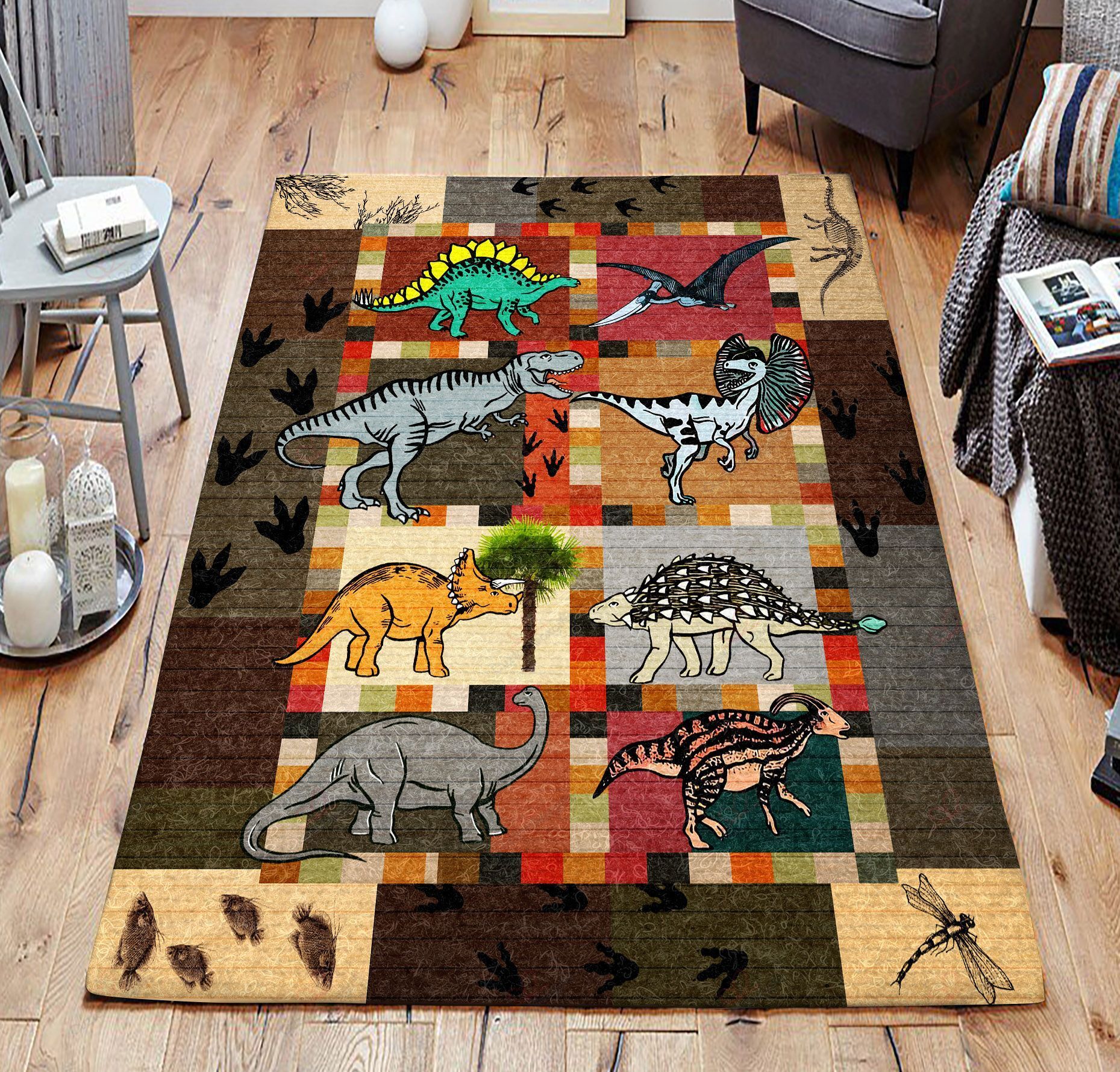 Dinosaur World Rug Sport Decor Gift Floor Decor Living Room Carpet Rug Area Rug - 60c86cc03a06 Dinosaur World Rug Sport Decor Gift Floor Decor Living Room Carpet Rug Area Rug - 60c86cc03a06