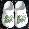 Dinosaurs Crocs Clog Shoes – Shamrock Lucky St Patricks Day Croc Funny Shoes Gifts Irish Men Women