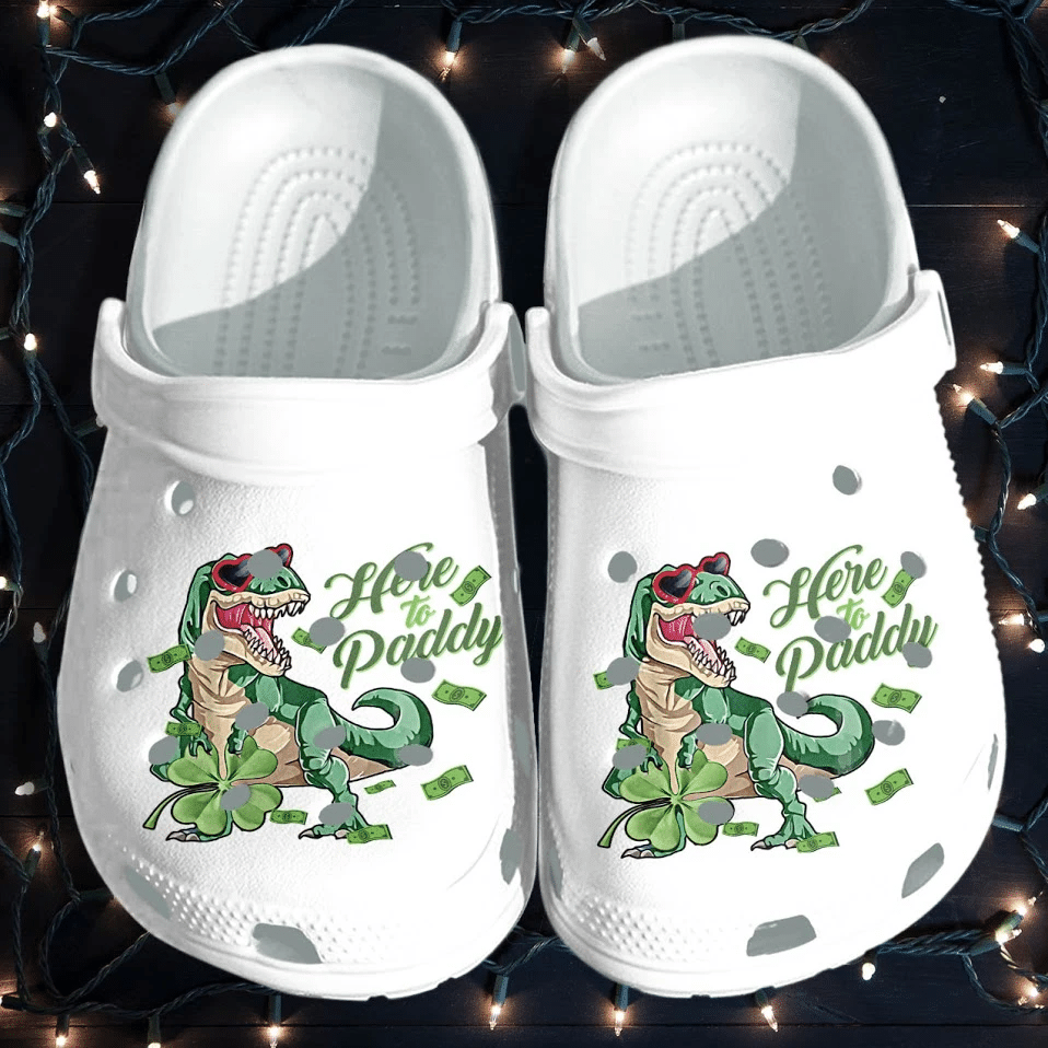 Dinosaurs Crocs Clog Shoes – Shamrock Lucky St Patricks Day Croc Funny Shoes Gifts Irish Men Women Dinosaurs Crocs Clog Shoes – Shamrock Lucky St Patricks Day Croc Funny Shoes Gifts Irish Men Women