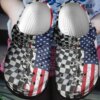 Dirt Track Racing Personalized Clog Custom Crocs Comfortablefashion Style Comfortable For Women Men Kid Print 3D