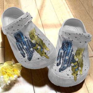 Dispatcher Crocs Clog Classic Clog Whitesole Holding My Hand Shoes