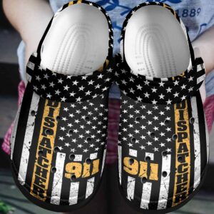 Dispatcher Personalized Clog Custom Crocs Comfortablefashion Style Comfortable For Women Men Kid Print 3D Dispatcher 911