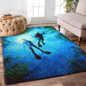 Diving Rug Sport Decor Gift Floor Decor Living Room Carpet Rug Area Rug - a6c799699985