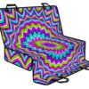 Dizzy Circle Moving Optical Illusion Pet Car Back Seat Cover - 31d55570dbe7