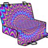 Dizzy Spiral Moving Optical Illusion Pet Car Back Seat Cover - 48a33e143bfb