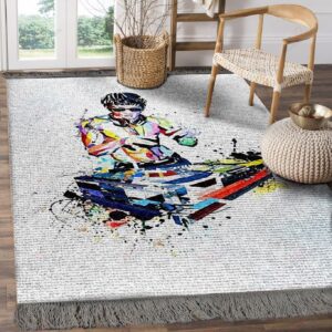 Dj Rug Sport Decor Gift Floor Decor Living Room Carpet Rug Area Rug - 7e10301b2f69