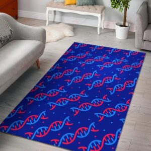 Dna Pattern Rug Sport Decor Gift Floor Decor Living Room Carpet Rug Area Rug - 51bfd97bae5d