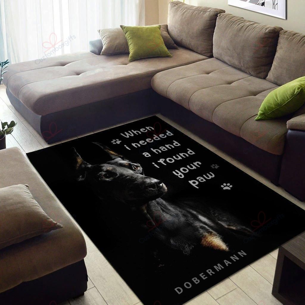 Doberman 1 Rug Sport Decor Gift Floor Decor Living Room Carpet Rug Area Rug - 68f1de73aeeb Doberman 1 Rug Sport Decor Gift Floor Decor Living Room Carpet Rug Area Rug - 68f1de73aeeb