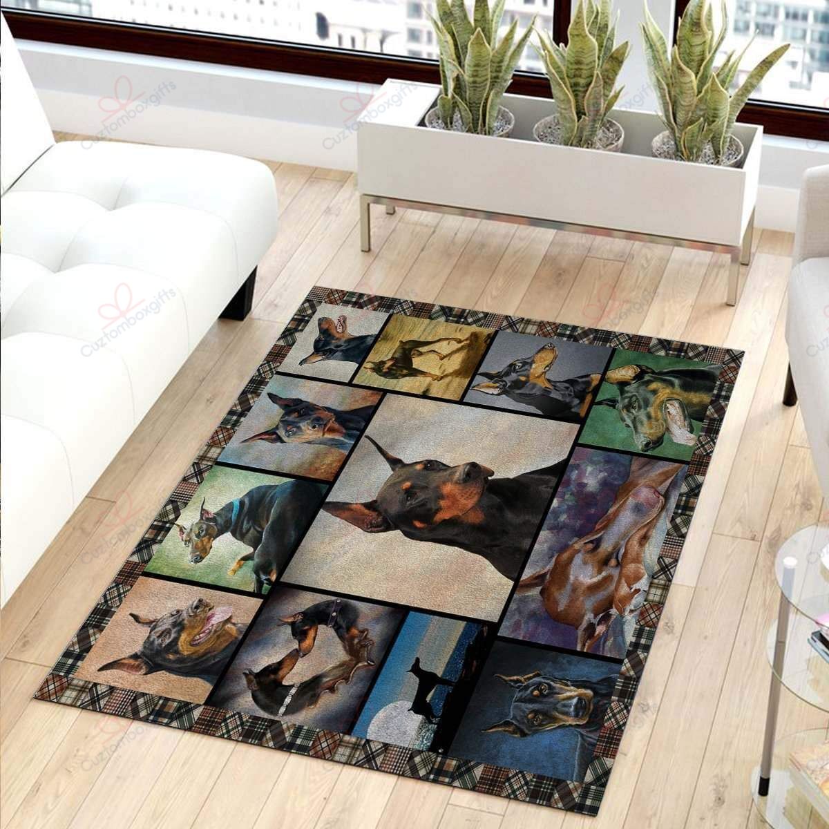 Doberman Goose Rug Sport Decor Gift Floor Decor Living Room Carpet Rug Area Rug - 58a114b7ef9b Doberman Goose Rug Sport Decor Gift Floor Decor Living Room Carpet Rug Area Rug - 58a114b7ef9b