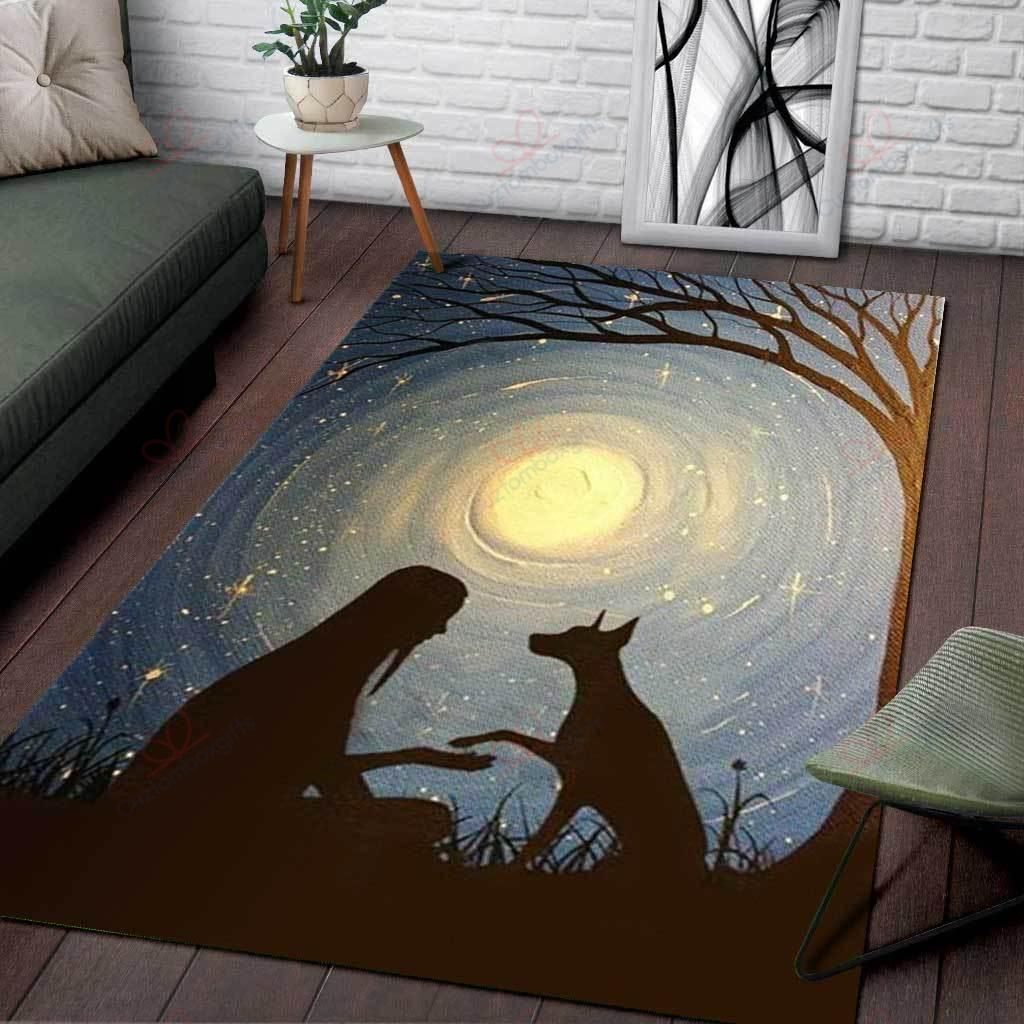Doberman Rug Sport Decor Gift Floor Decor Living Room Carpet Rug Area Rug - eb48461a2de1 Doberman Rug Sport Decor Gift Floor Decor Living Room Carpet Rug Area Rug - eb48461a2de1