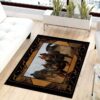 Doberman Running Rug Sport Decor Gift Floor Decor Living Room Carpet Rug Area Rug - 695c6a1e6253