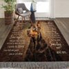Doberman Someday Rug Sport Decor Gift Floor Decor Living Room Carpet Rug Area Rug - ecccf39af8d9