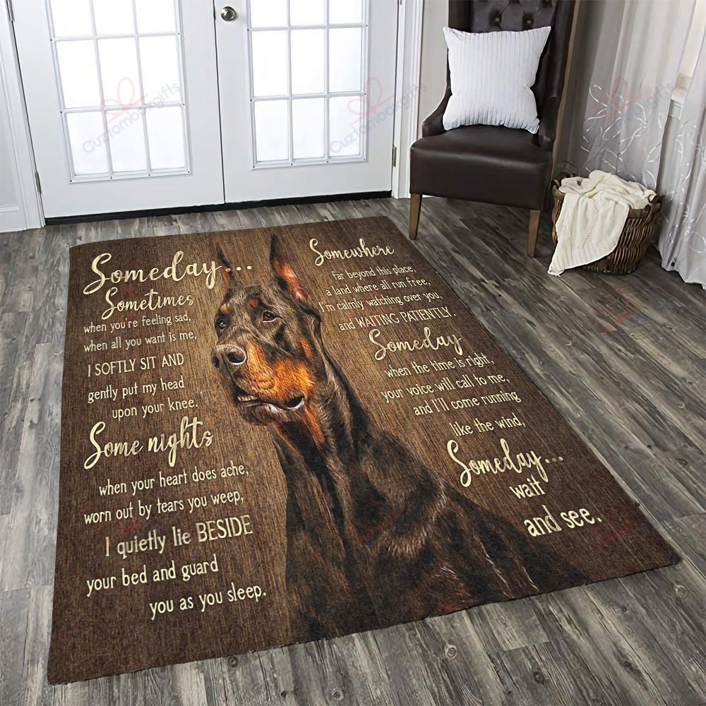 Doberman Someday Rug Sport Decor Gift Floor Decor Living Room Carpet Rug Area Rug - 24f022280ed4 Doberman Someday Rug Sport Decor Gift Floor Decor Living Room Carpet Rug Area Rug - 24f022280ed4