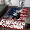 Dobermann Pinscher Rug Sport Decor Gift Floor Decor Living Room Carpet Rug Area Rug - a35dc21803f8