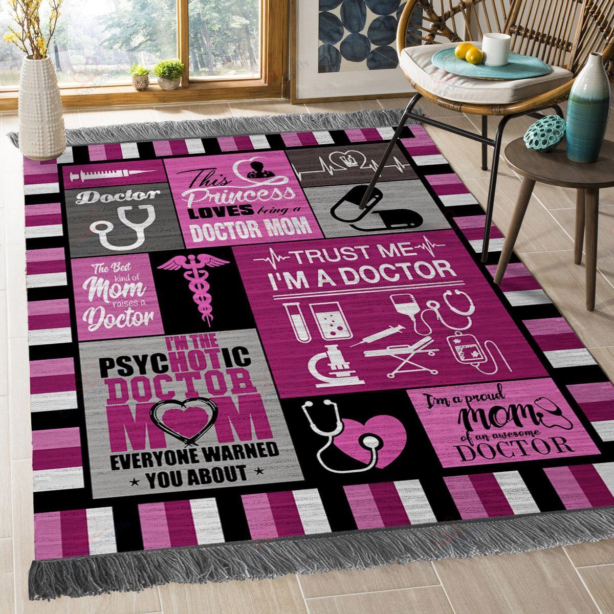 Doctor Mom Rug Sport Decor Gift Floor Decor Living Room Carpet Rug Area Rug - 13b072cf9a7a Doctor Mom Rug Sport Decor Gift Floor Decor Living Room Carpet Rug Area Rug - 13b072cf9a7a