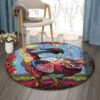 Dodo Bird Round Carpet Floor Rug Living Room Bedroom Decor Round Area Rug Carpet