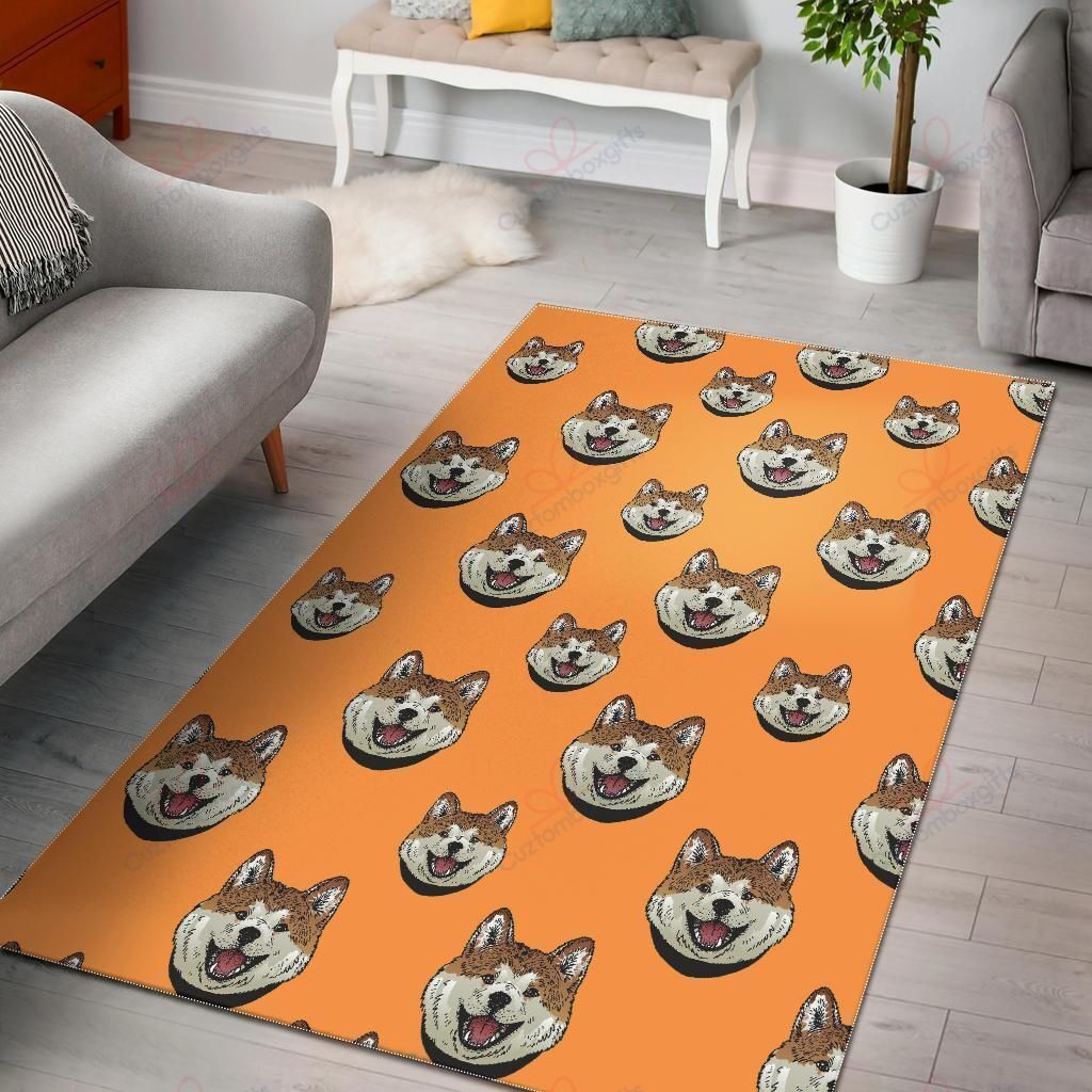 Dog Akita Print Pattern Rug Sport Decor Gift Floor Decor Living Room Carpet Rug Area Rug - 6fbba472aba3 Dog Akita Print Pattern Rug Sport Decor Gift Floor Decor Living Room Carpet Rug Area Rug - 6fbba472aba3