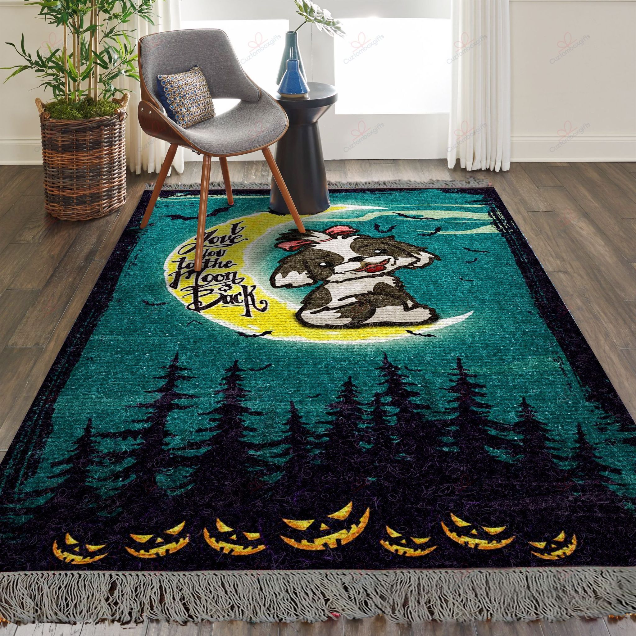 Dog And Moon 5 Rug Sport Decor Gift Floor Decor Living Room Carpet Rug Area Rug - 15a297cf4cba Dog And Moon 5 Rug Sport Decor Gift Floor Decor Living Room Carpet Rug Area Rug - 15a297cf4cba
