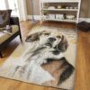 Dog Art Love Rug Sport Decor Gift Floor Decor Living Room Carpet Rug Area Rug - bfc5568787a7