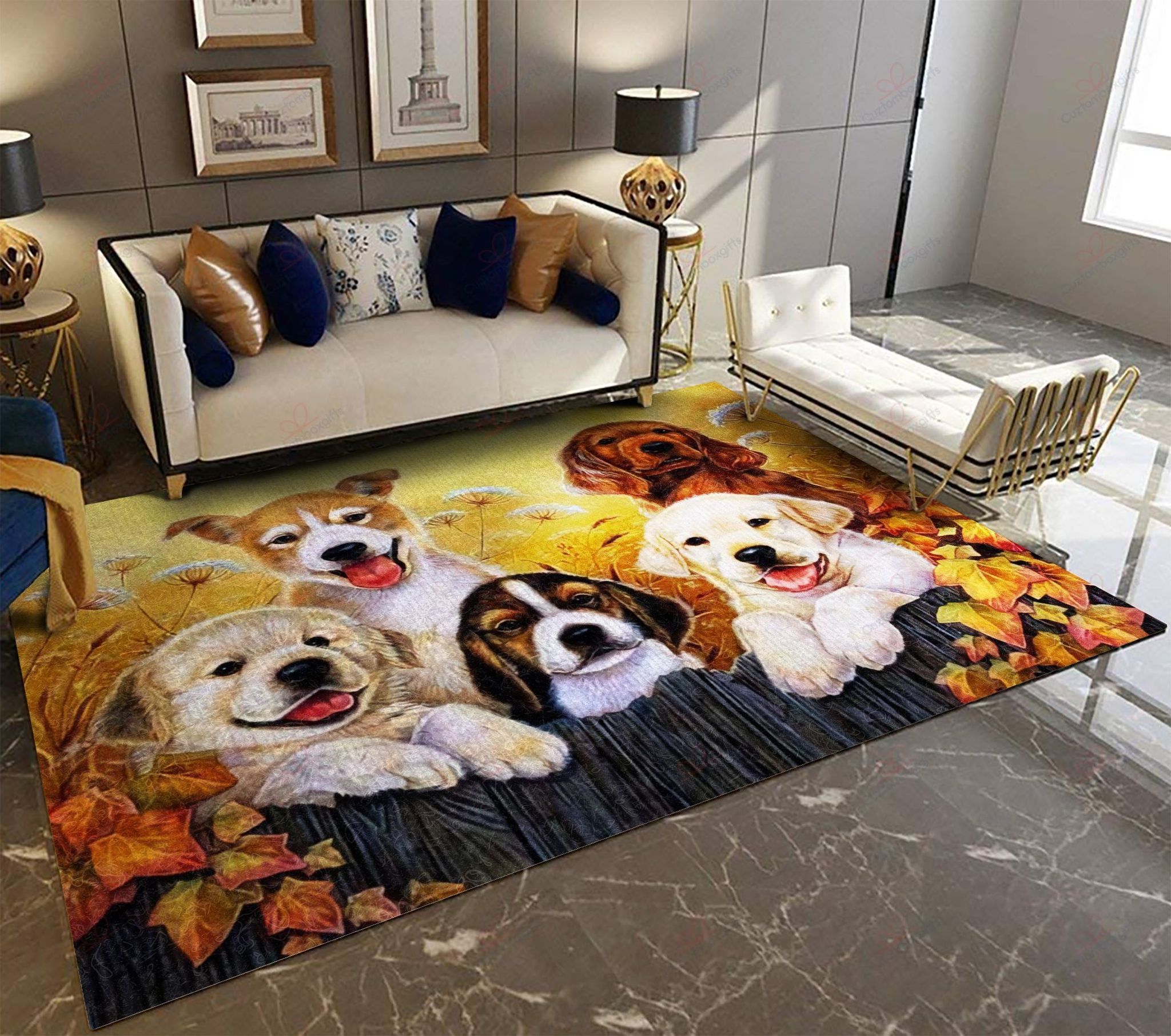 Dog Autumn Rug Sport Decor Gift Floor Decor Living Room Carpet Rug Area Rug - 261a00b094a8 Dog Autumn Rug Sport Decor Gift Floor Decor Living Room Carpet Rug Area Rug - 261a00b094a8