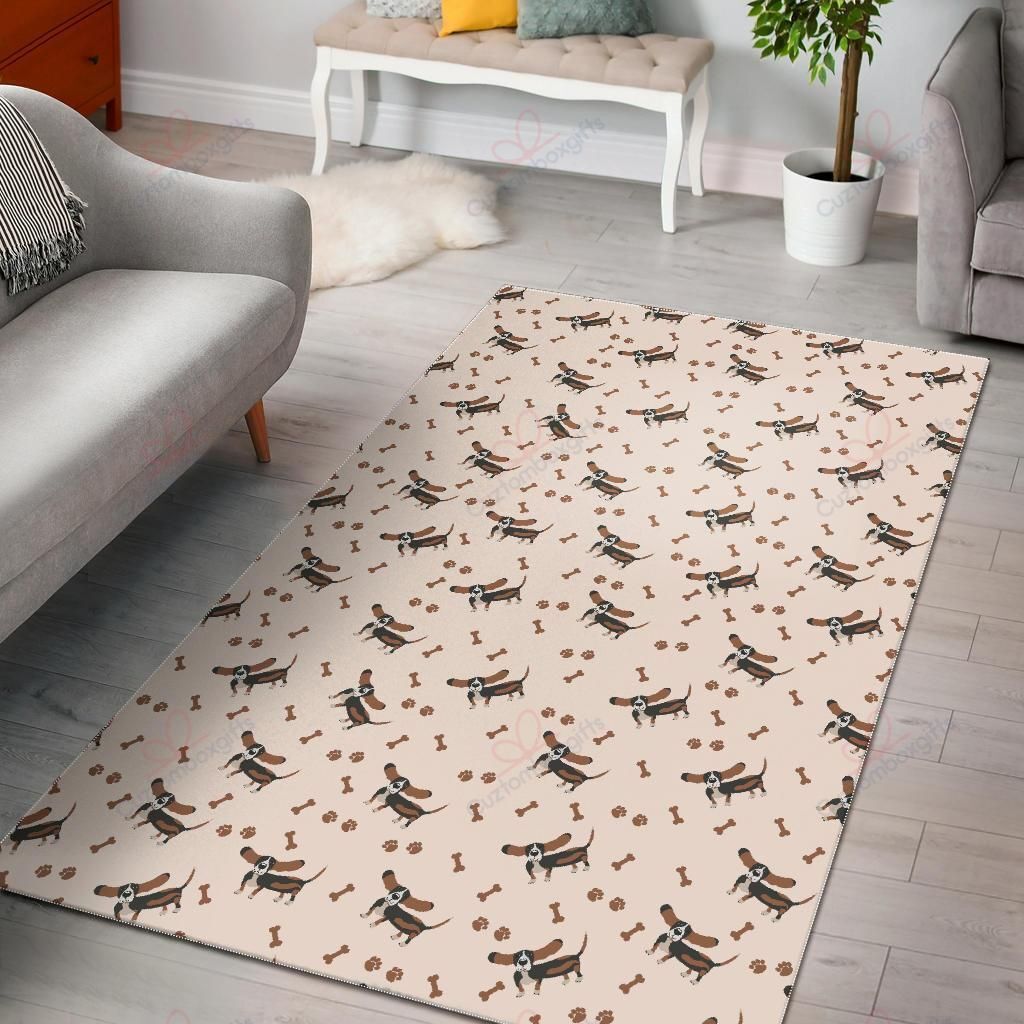 Dog Basset Hound Pattern Rug Sport Decor Gift Floor Decor Living Room Carpet Rug Area Rug - 77ecaaa02bb4 Dog Basset Hound Pattern Rug Sport Decor Gift Floor Decor Living Room Carpet Rug Area Rug - 77ecaaa02bb4