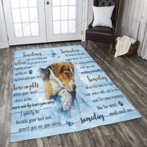 Dog Beagle Someday I Wait And See Rug Sport Decor Gift Floor Decor Living Room Carpet Rug Area Rug - d6feb18cb2ba