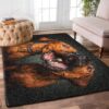 Dog Boxer Rug Sport Decor Gift Floor Decor Living Room Carpet Rug Area Rug - f953e467afc6