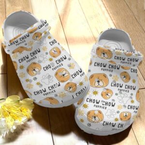 Dog Crocs Clog Classic Clog Chow Chow V1 Shoes