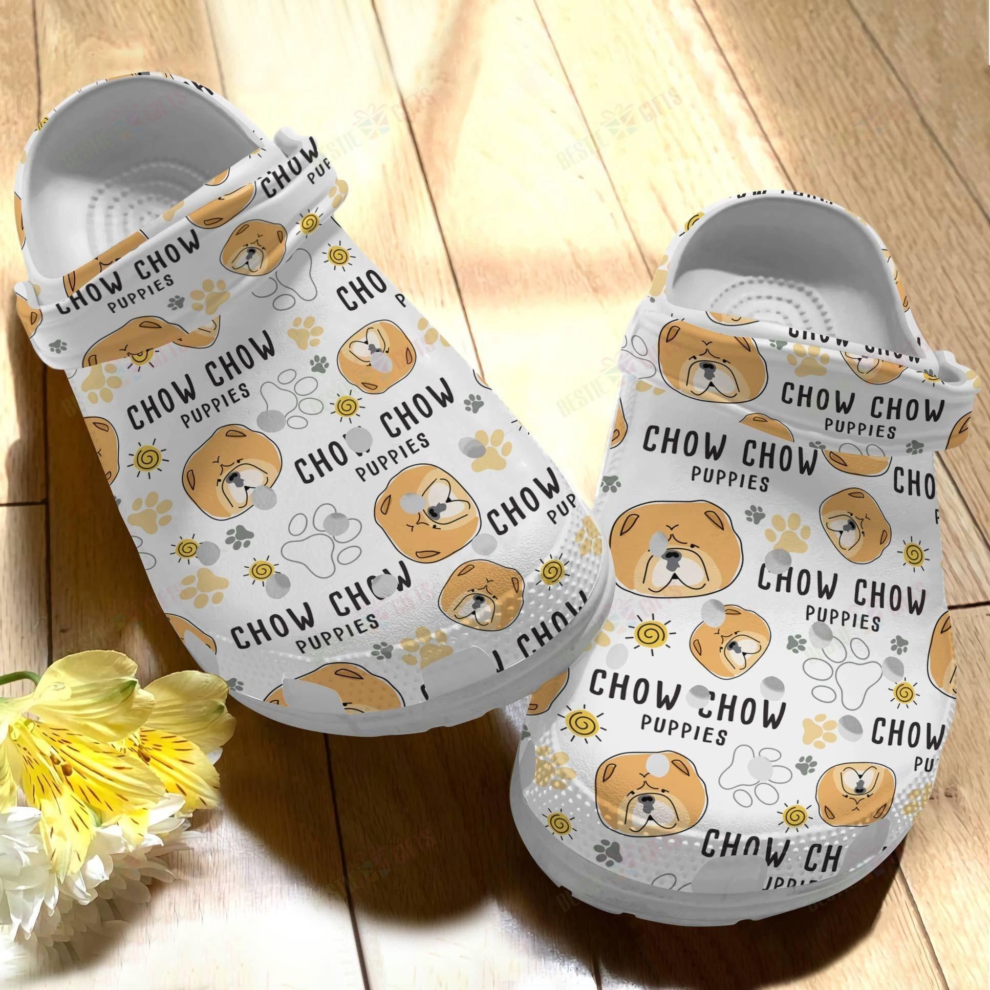 Dog Crocs Clog Classic Clog Chow Chow V1 Shoes Dog Crocs Clog Classic Clog Chow Chow V1 Shoes