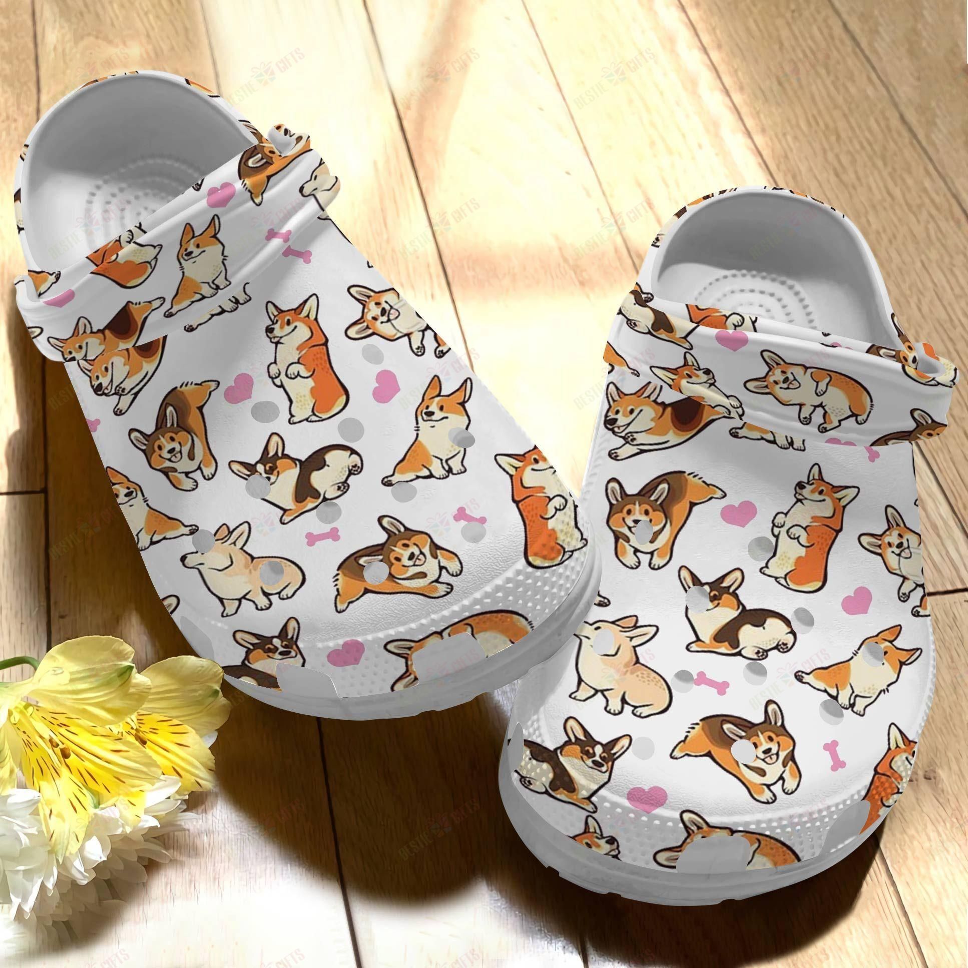Dog Crocs Clog Classic Clog Corgi V4 Shoes Dog Crocs Clog Classic Clog Corgi V4 Shoes