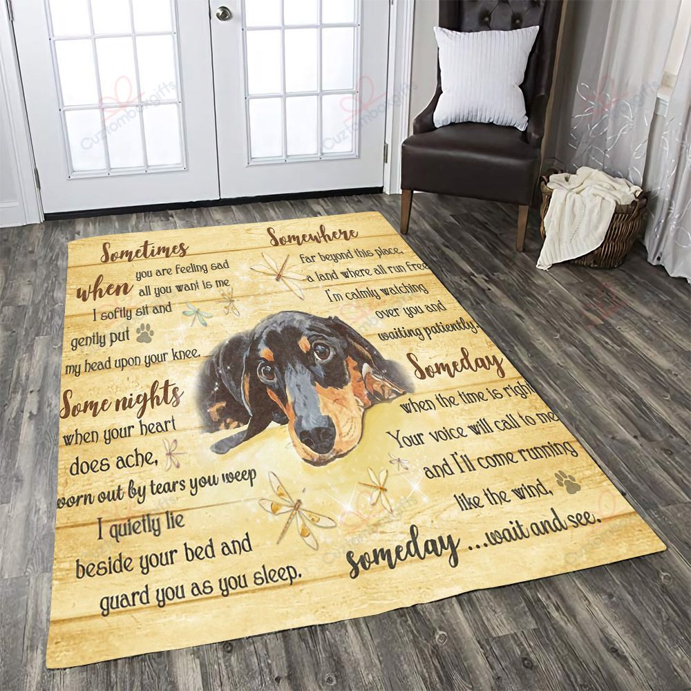 Dog Dachshund Someday I Wait And See Rug Sport Decor Gift Floor Decor Living Room Carpet Rug Area Rug - 396202a8c313 Dog Dachshund Someday I Wait And See Rug Sport Decor Gift Floor Decor Living Room Carpet Rug Area Rug - 396202a8c313