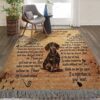 Dog Dachshund When Tomorrow Starts Without Me Rug Sport Decor Gift Floor Decor Living Room Carpet Rug Area Rug - cae656bb7621