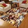Dog Funny Rug Sport Decor Gift Floor Decor Living Room Carpet Rug Area Rug - 9153f3b60ea4
