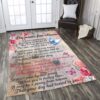 Dog Golden Retriever Dog Pennies From Heaven Rug Sport Decor Gift Floor Decor Living Room Carpet Rug Area Rug - 883f48268ad4